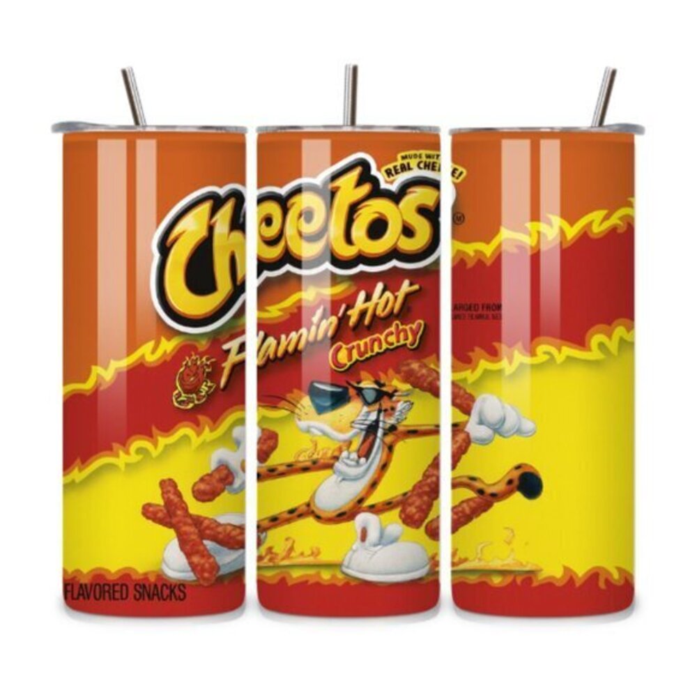 Cheetos Flaming Hot 20oz Stainless Steel Tumbler